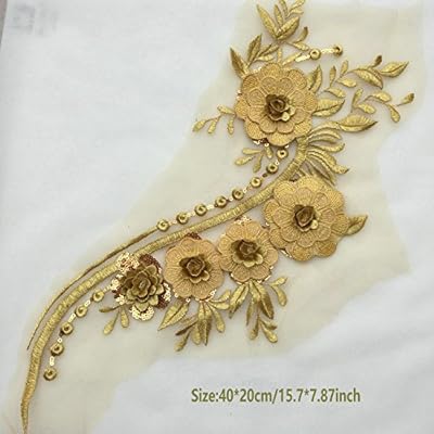 gold beads for dress 17