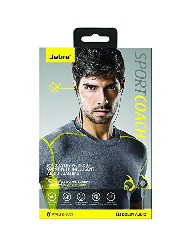 Jabra Sport Coach (Yellow) Wireless Bluetooth Earbuds For Cross-Training - Retail Packaging #TOP4