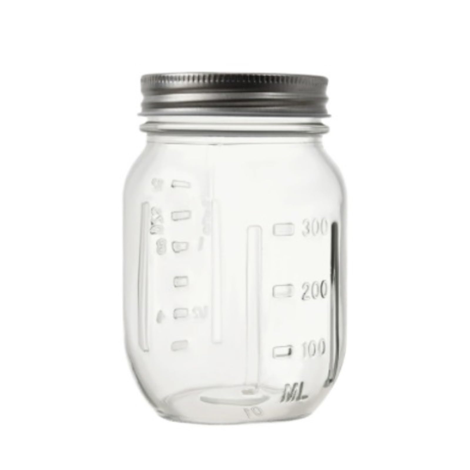 AMULONG Sweet Jars Apothecary 5 Packs Containers Glass Jars With Lid And Graduations For Pantry Jars for Crafting