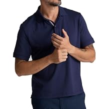 UNTUCKit Wrinkle Free Short Sleeve Polo Shirt for Men