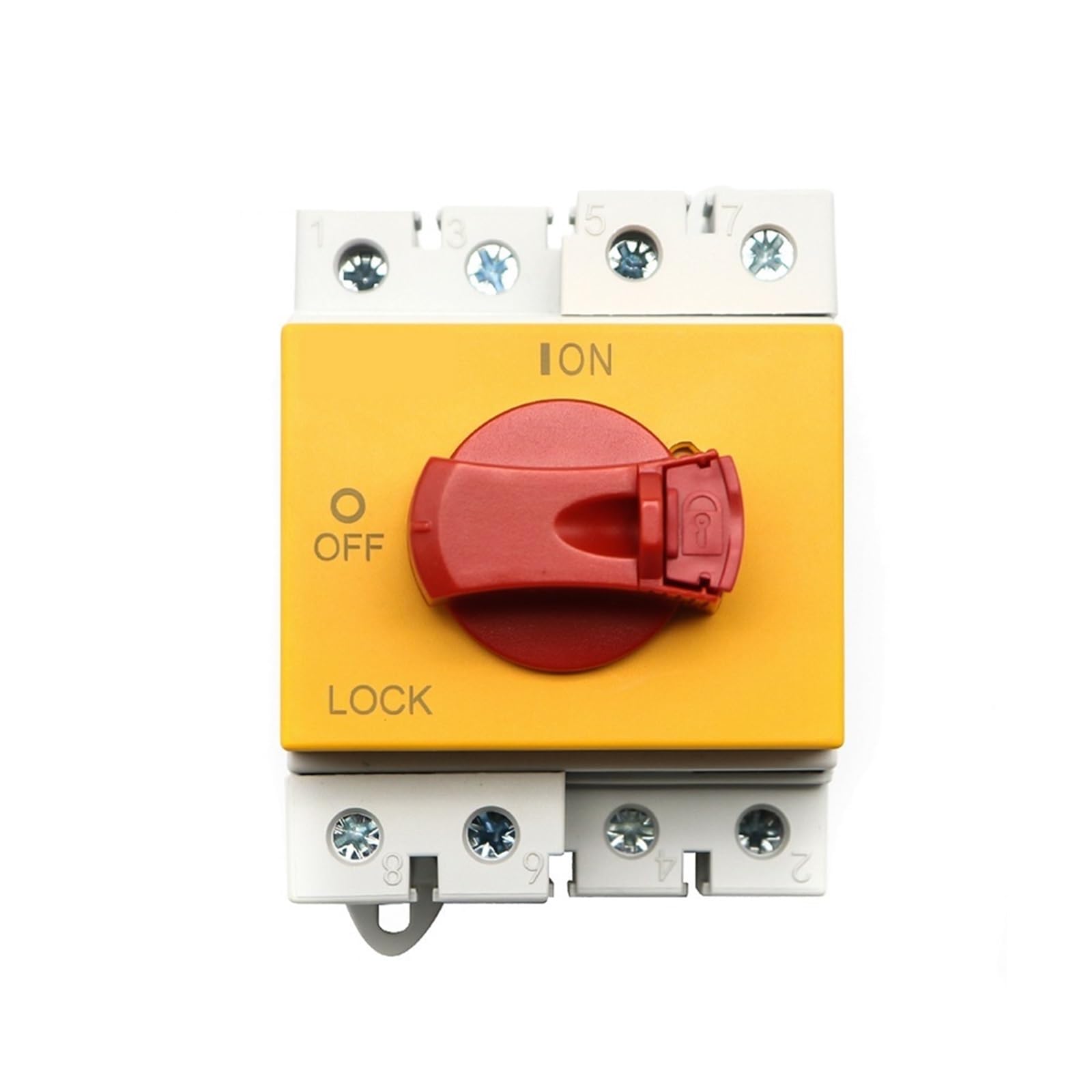 10 stücke 4P PV DC 1000V 32A Din-schiene Solar Rotierenden Griff Isolator Drehschalter Trennschalter for Solar(600V)