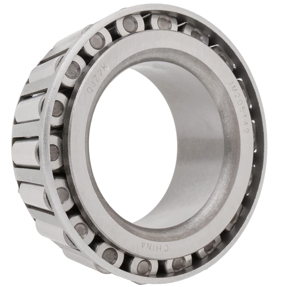 [1-Pack] 10K-12K - Trailer Axle Bearing Kit, Inner Bearing JM511946, Outer Bearing JM205149, 010-056-00 Oil Seal, Cotter Pin, #120 Spindle Al-K0 (K1693895)