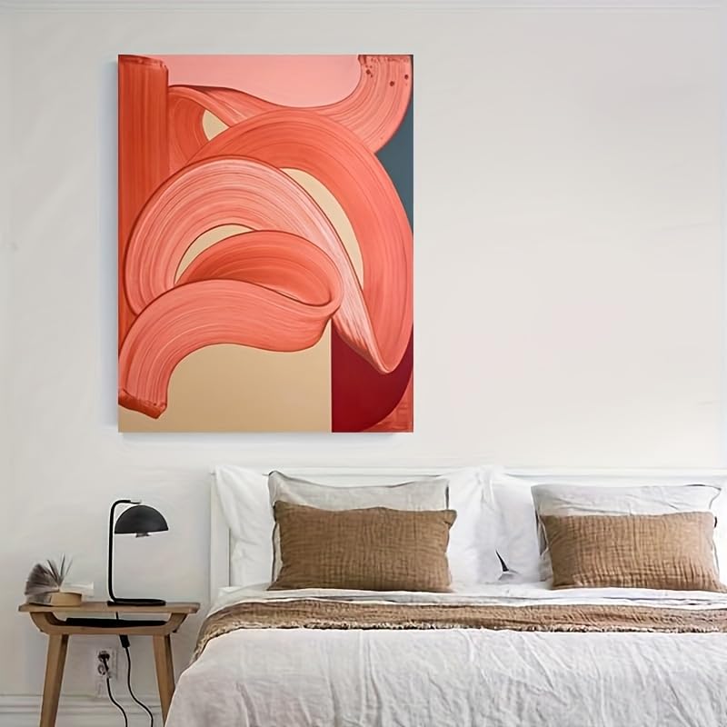 Lienzo impreso abstracto de 40x60cm para decoracion de pared minimalista de comedor sin marco