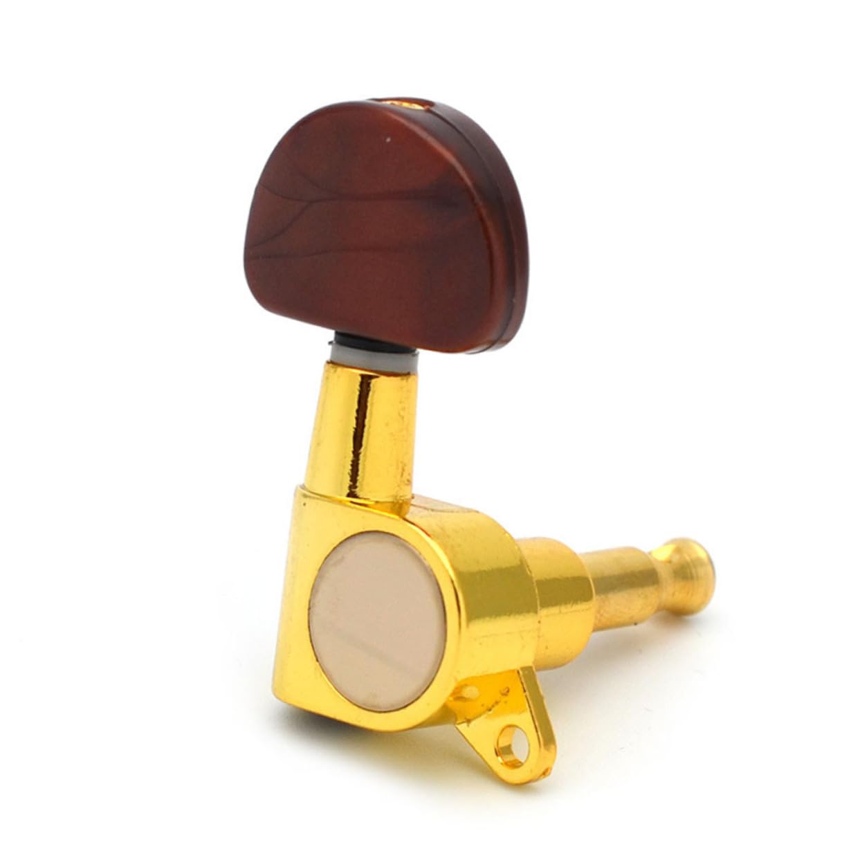 FAVOMOTO Guitar Tuning Pegs Set Replacement for Guitar Machine Heads Oval Tuner Knobs Right Hand for Electric Guitar