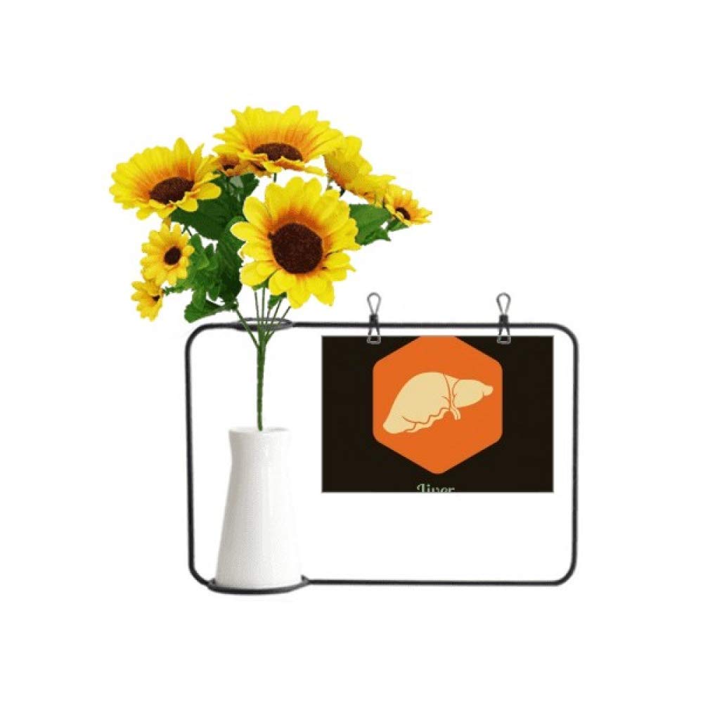 Vase bouteille Foie orange Art Déco pour illuminer votre salon et vos tables de fête