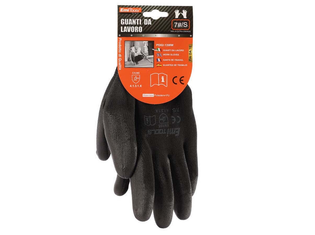 A2ZWORLD 1 Paio (M Taglia 8) Guanti Alta Resistenza al Taglio, Guanti Antitaglio Livello 5 da Lavoro, Smart Touch, Schiuma Resistente Presa Salda Stretch Fit