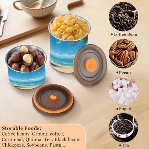 Contenedor de Café Hermético de Acero Inoxidable 17oz miniatura 5