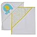 Neat Solutions Applique Print Interlock Knit Terry Hooded Towel Set