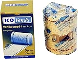  Venda Crepe Elast Ico 4Mx10Cm