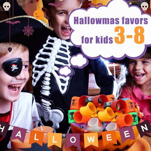 Image of Cocurb 32 Pcs Halloween Mini Spring Party Favors for Kids 4 to 8 | Fun Goodie Bag Stuffers for Birthdays Classroom Prizes, and Small Toys Present 8 Assorted Designs