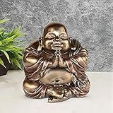Artisanat exquis – Résine moulée à froid sculptée de qualité supérieure – Poudre de bronze véritable mélangée à de la résine. Peint à la main en finition bronze avec des accents de couleur pour donner un look de haute qualité avec des détails complexes.