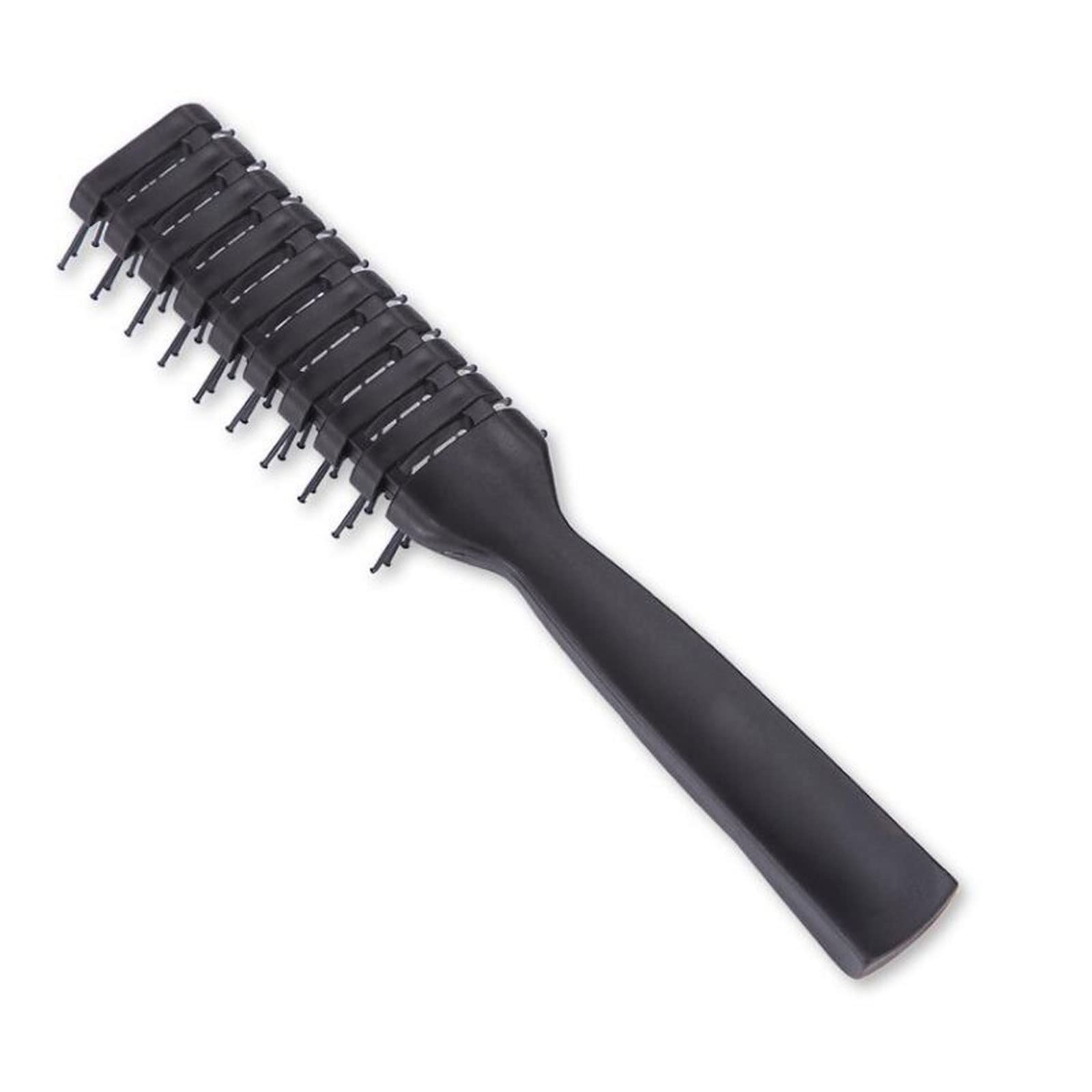 DieffematicSZ Grzebień 1pc Men Hair Brush Hairdressing BarberHeat Comb Hair Wig Styling Tool Comb Brush Massage Tools
