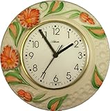 150 mm großes weißes Zifferblatt mit großen arabischen Ziffern