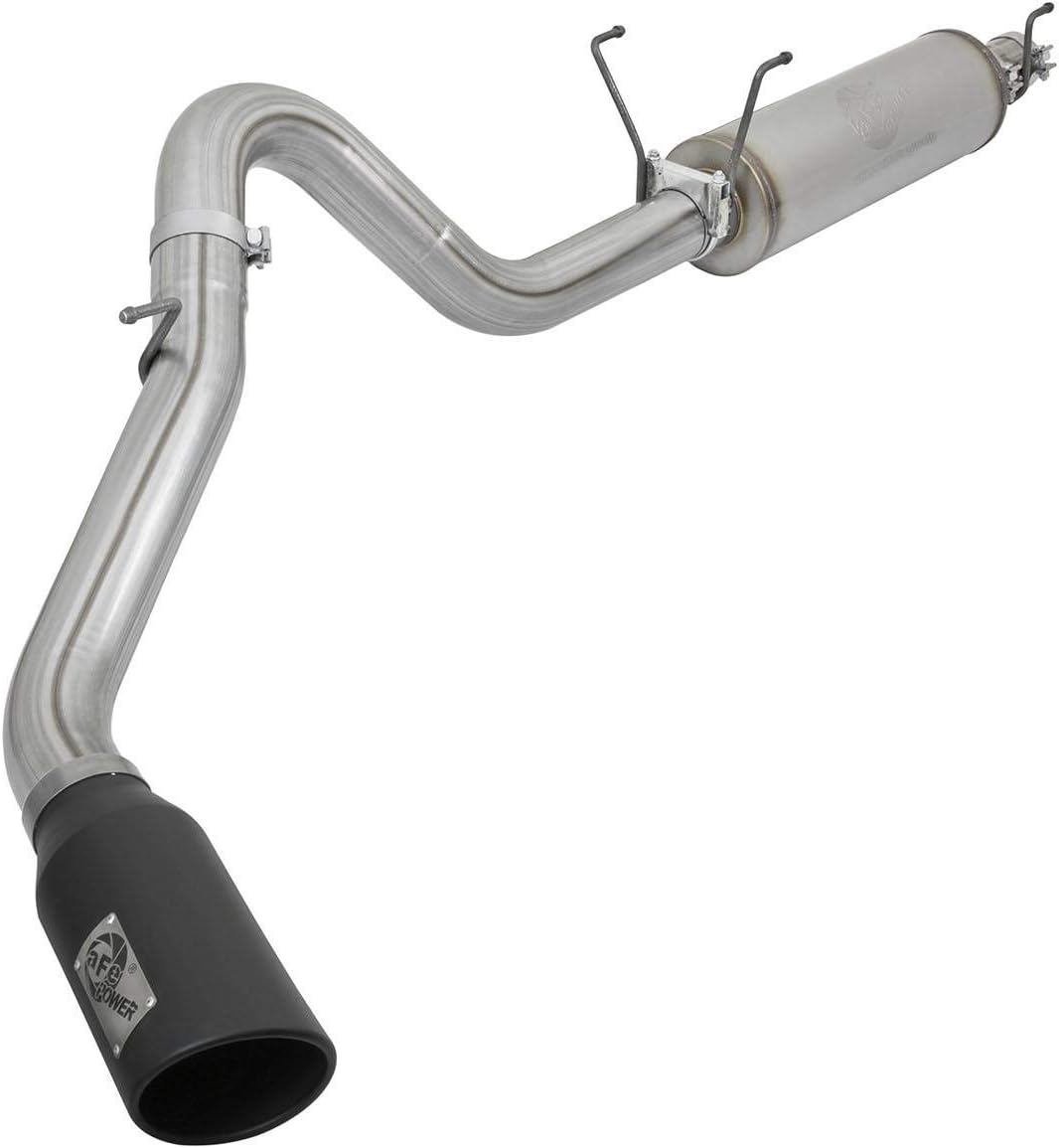 aFe Power 49-42056-B Mach Force-Xp Exhaust System (4", Cat-Back, Stainless Steel)
