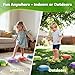 Stepping Stones for Kids & Toddlers 3-5, 6Pcs Non-Slip Sensory Toys & Obstacle Course for Indoor Outdoor Play, Develops Motor Skills, Balance & Coordination, Ideal Christmas & Birthday Gifts
