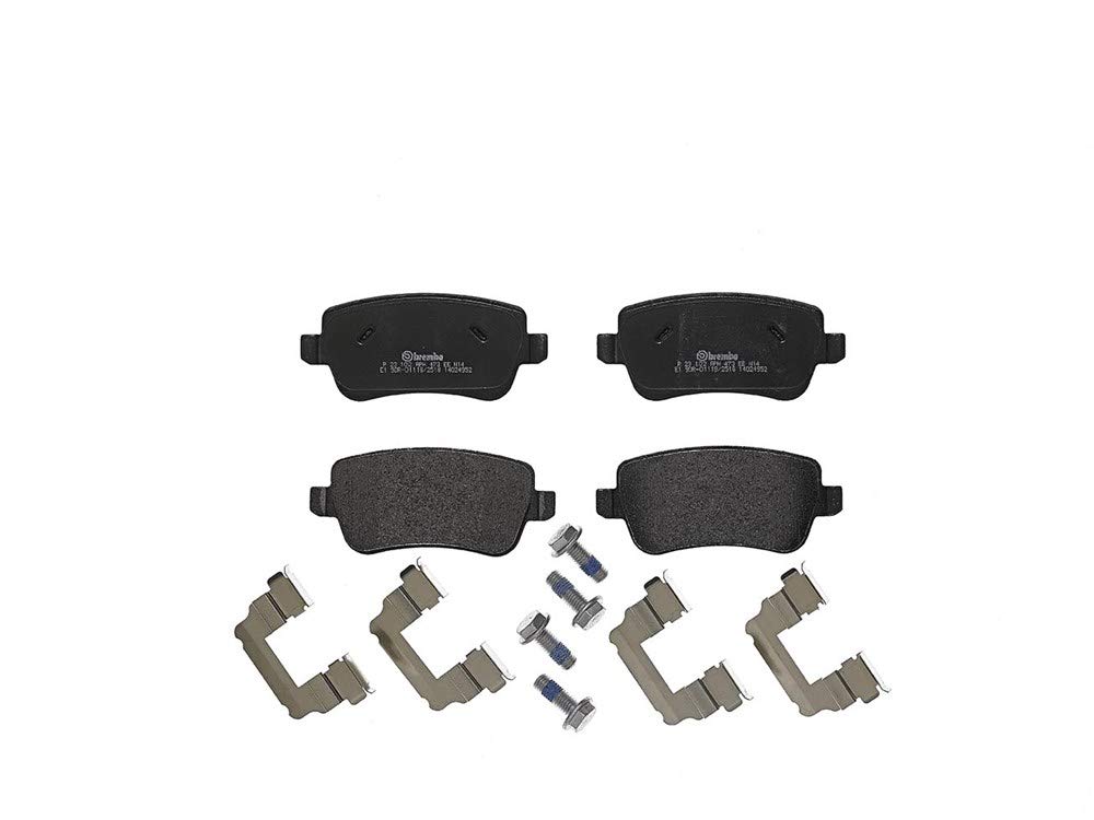 Brembo P23102 Rear Disc Brake Pad - Set of 4