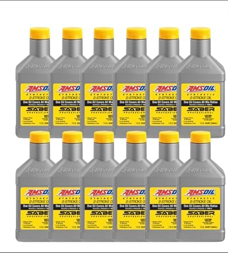 Amsoil ATPQT Saber Professional Synthetic 2-Stroke Oil, 1-Qt