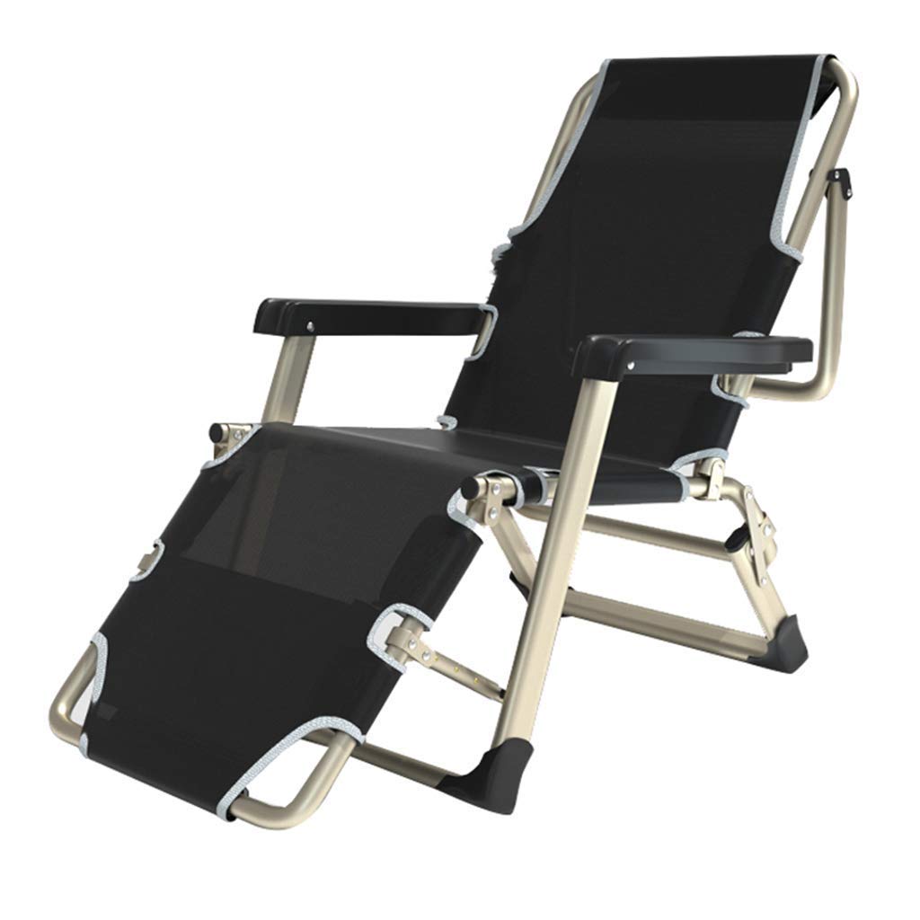 Chaise de détente de bureau pour soulager le dos : fauteuil inclinable en métal robuste