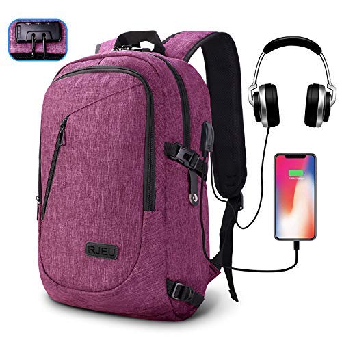 RJUN Zaino Leggero Porta Computer Portatile con