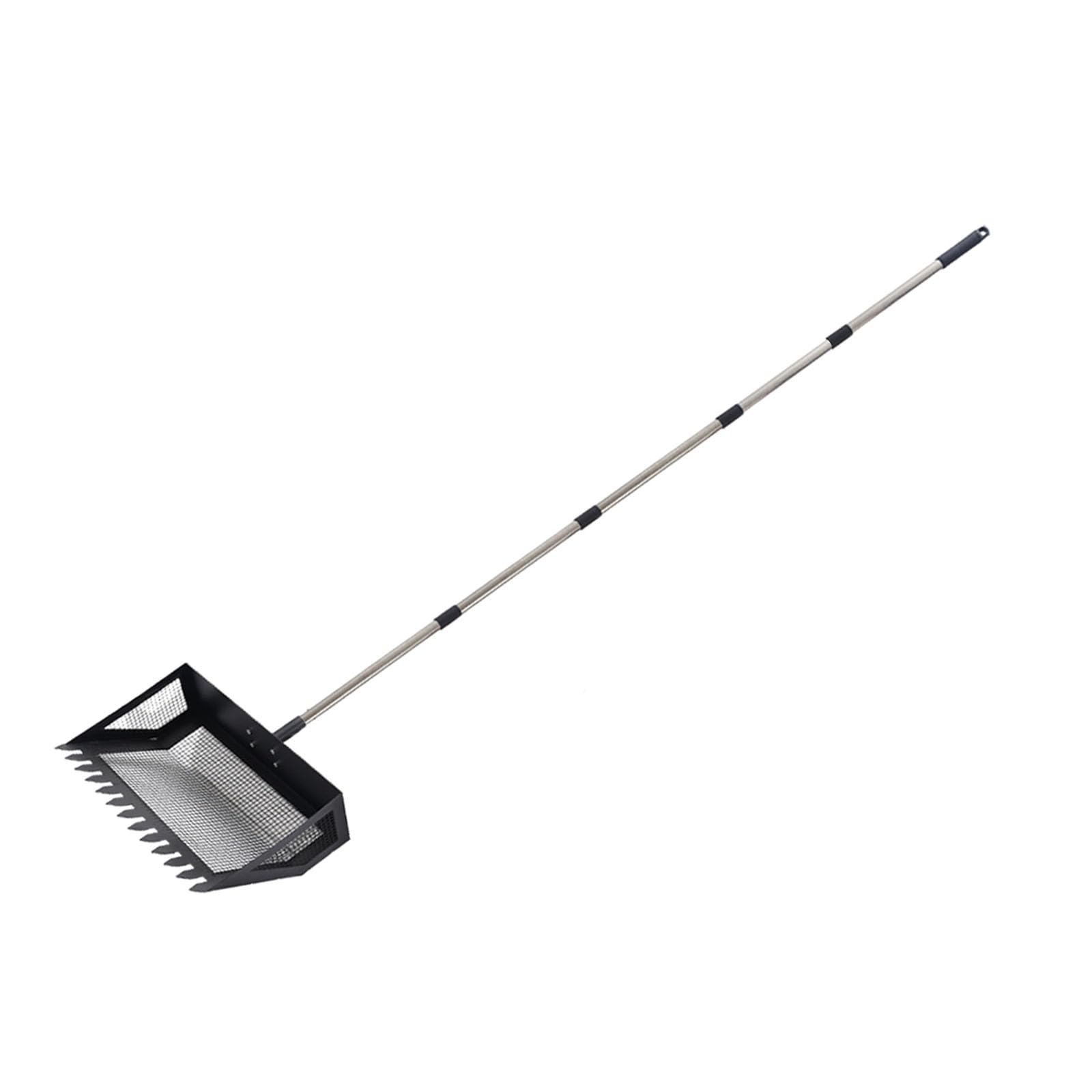 Pxzh A Djustable 38Cm Fine Mesh Waste Removal Tool For Poultry Farms Stables Nd Outdoor Use Garden Soil Loosening Shovel