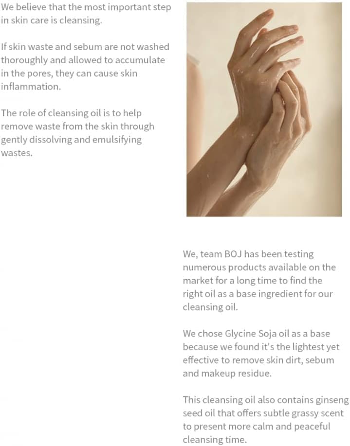[Beauty of Joseon] Ginseng Cleansing Oil 210ml