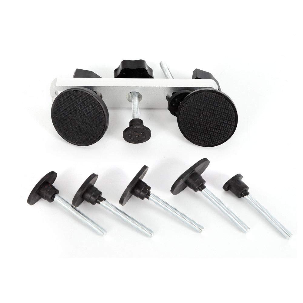 SHIOUCY Kit Riparazione Ammaccature Auto PDR - 104 Pezzi Con Pistola Colla, Martello, Supporti - Foto 2