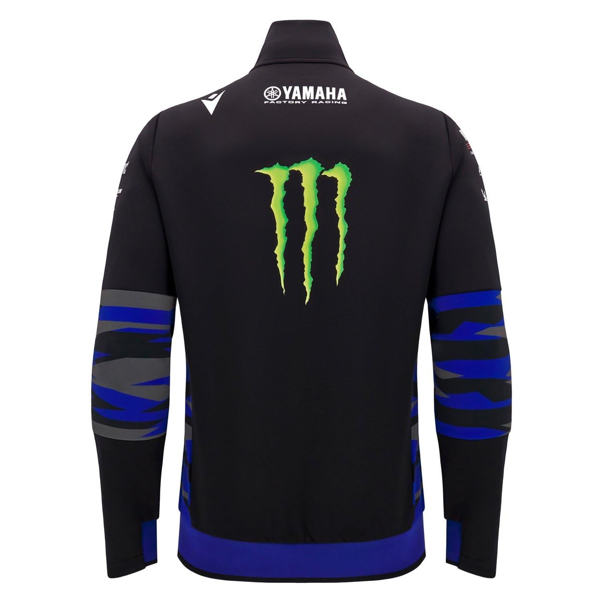 Sudadera con cremallera integral Team réplica hombre Monster Energy Yam Moto GP