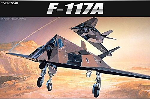 WATER FANJOSE Academy 12475 Plastic Model Kit 1/72 F-117A Stealth Fighter W/ Toxic Avenger