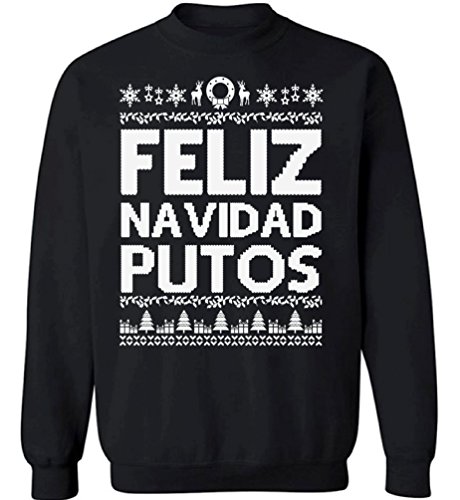 Christmas Sweater for women Men Christmas Outfit Xmas Sweatshirt Feliz Navidad Xmas