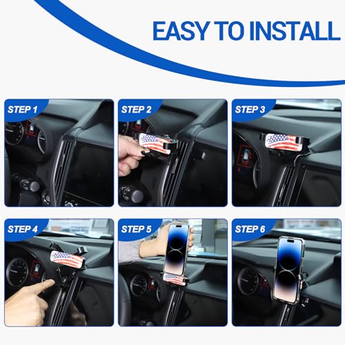 Suporte de telefone de carro adequado para Subaru Forester 2019-2024/XV 2018-2021, suporte de celula