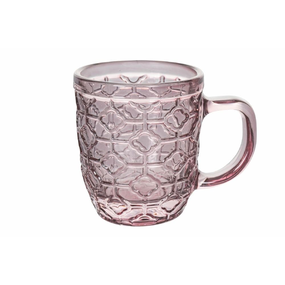 Set 6 tazzine caffè 90 ml in vetro colorato, Geometrie