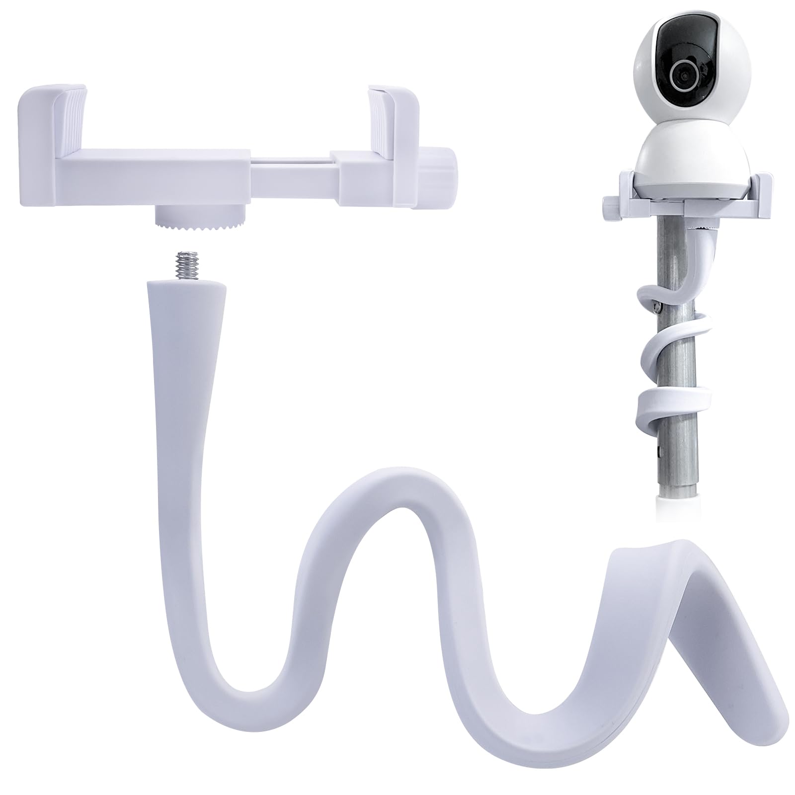 VZXZXE Babyphone Halterung, Baby Monitor Halterung, Baby Kamera Halterung, Handyhalter, Kompatibel mit den Meisten Babyphones für Kinderbetten (Stil A)