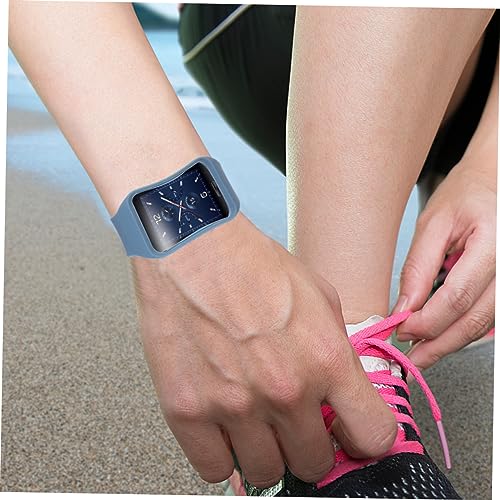 Relojes inteligentes modernos con acabados de alta calidad para hombre y mujer en set de 2 2