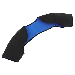 Breathable Sbr Double Shoulder Support Pad Warm Compression Brace for Outdoor Mountaineering Sports Gentle Shoulder Strap Protection Black