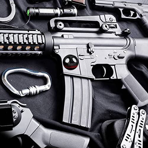 2Pcs Magwell Decal Stickers For Jack Skellington, Nightmare Before Christmas Fits Lower Receiver Pistol Rifle Magazine Decoration #TOP3