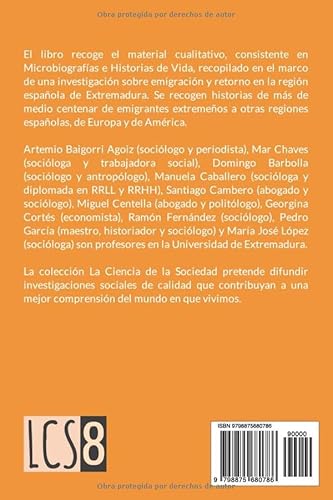 El corazón de la diáspora: Vidas de emigrantes extremeños