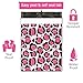10x13 (100) Pink Leopard Print Designer Poly Mailers Waterproof Self Sealing Tear Resistant Polymailers Shipping Envelopes Premium Printed Bags For Small Businesses