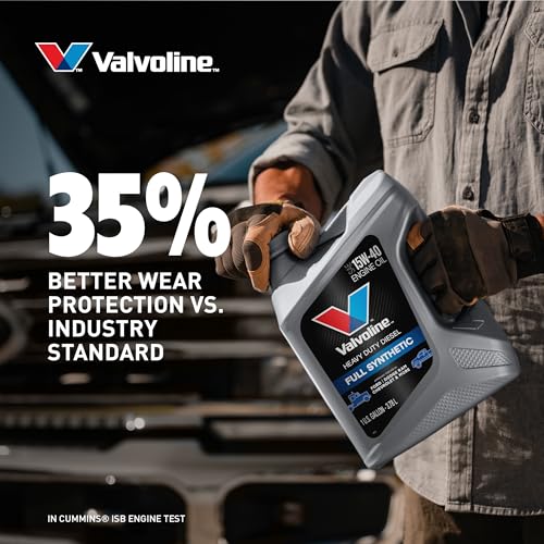 Valvoline Heavy Duty Full Synthetic 15W-40 Diesel Engine Oil 1 GA, Case of 3