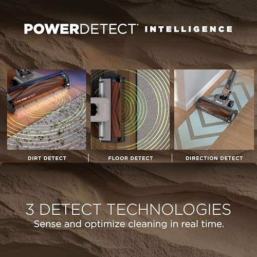 Image of Shark PowerDetect Speed Clean & Empty Cordless Stick Vacuum | Luxe Collection, Powerful Suction, HEPA Filtration, Carpet & Hard Floor, Portable, Vacuum for Pet Hair, Oatstone, IA3246IV