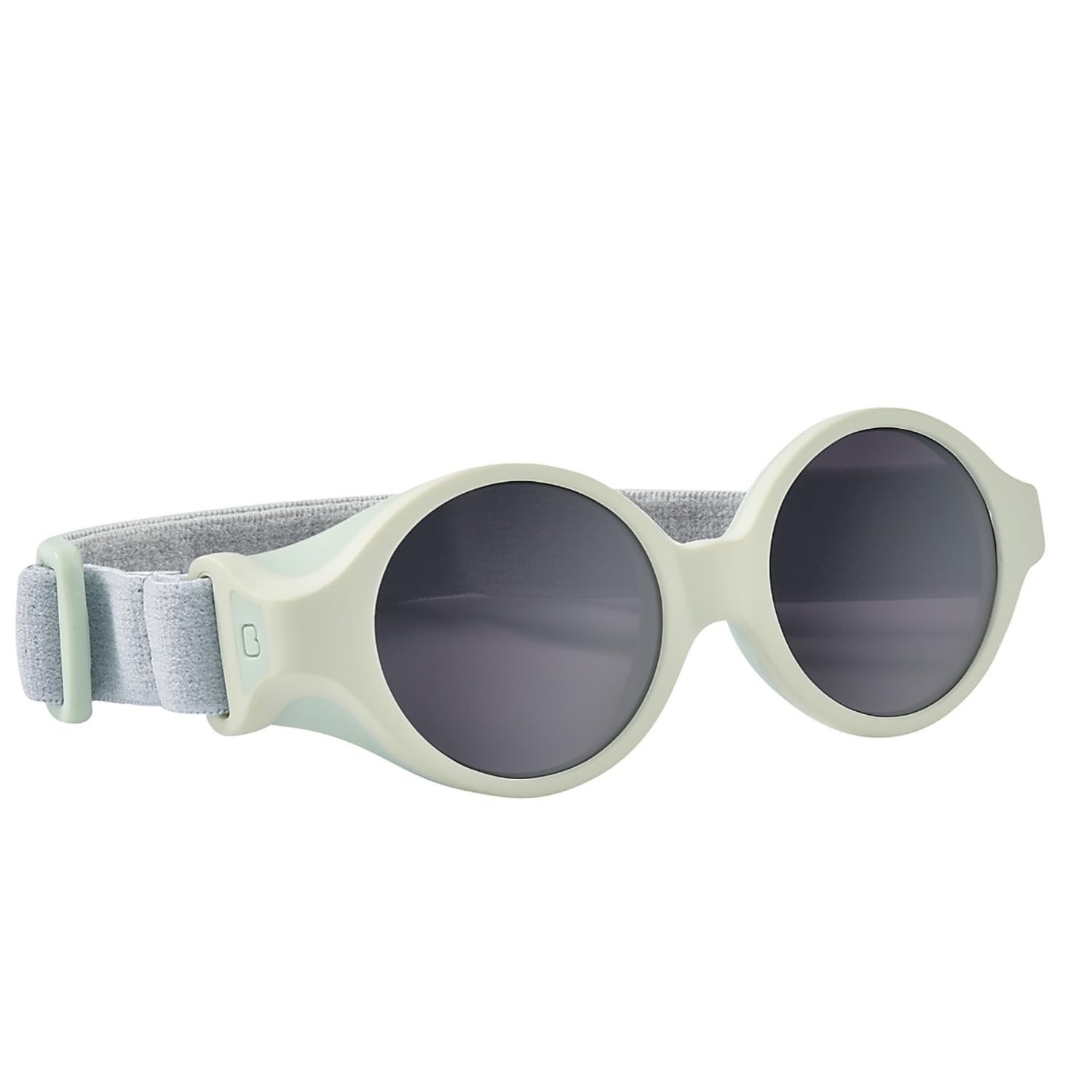 Béaba, Lunettes de soleil pour bébé 0-​9 mois, Protection 100% UV - CAT 4, Protection Latérale, Confort Optimal, Bandeau élastique ajustable, Collection Glee, Menthe