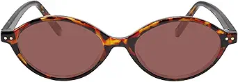 TIJN Olisa Retro Oval Sunglasses for Women Men,Polarized UV Protection Shades,Stylish Frame Sun Glasses,2025 Trendy Sunnies