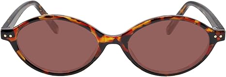 TIJN Olisa Retro Oval Sunglasses for Women Men,Polarized UV Protection Shades,Stylish Frame Sun Glasses,2025 Trendy Sunnies
