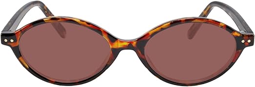 TIJN Olisa Retro Oval Sunglasses for Women Men,Polarized UV Protection Shades,Stylish Frame Sun Glasses,2025 Trendy Sunnies