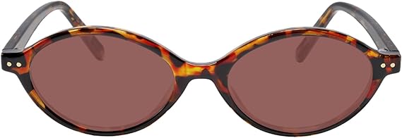 TIJN Olisa Retro Oval Sunglasses for Women Men,Polarized UV Protection Shades,Stylish Frame Sun Glasses,2025 Trendy Sunnies