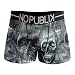 Produktbild No Publik Herren-Boxershorts Komfort und Fantasie aus Mikrofaser  verschiedene Modelle Bilder je nach Verfügbarkeit  mehrfarbig Gr. S, Dark Sku 54425