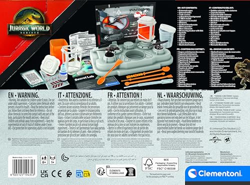 Jurassic World Secret Lab regalo de cumpleaños para niños 2