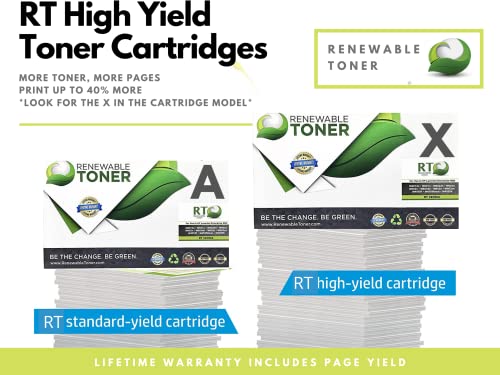 Rt 55X Compatible Toner Replacement For Hp 55X 55A Ce255X | Works With Hp P3015 P3015Dn P3015X Pro 500 Mfp M521Dn M521Dw M521 M525 | Ce255A High Yield Printer Cartridge #TOP2