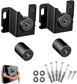 Suporte Universal para TV de 10” a 80” Ajustável Fixo e Inclinável com Instalação Segura para LED, LCD e Smart TV