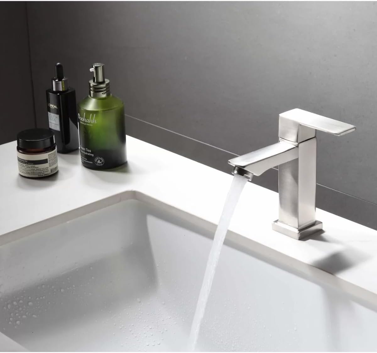 Torneira Banheiro Quadrado Luxo Moderna Lavatório Lift estilo docol 1/4 de Volta Bica Baixa Cromada Espelhada Lavabo Aço Inox Alto Padrão Fria Preto Fosco Black Matte (Cromada) Torneira Banheiro Quadrado Luxo Moderna Lavatório Lift estilo docol 1/4 de Volta Bica Baixa Cromada Espelhada Lavabo Aço Inox Alto Padrão Fria Preto Fosco Black Matte (Cromada)