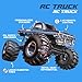 FCX24 FMS 1/24 Monster RC Crawlers - FCX24 RC Truck 8km/h 2 Speed Switch for Adults, Remote Control Car RTR (Blue)